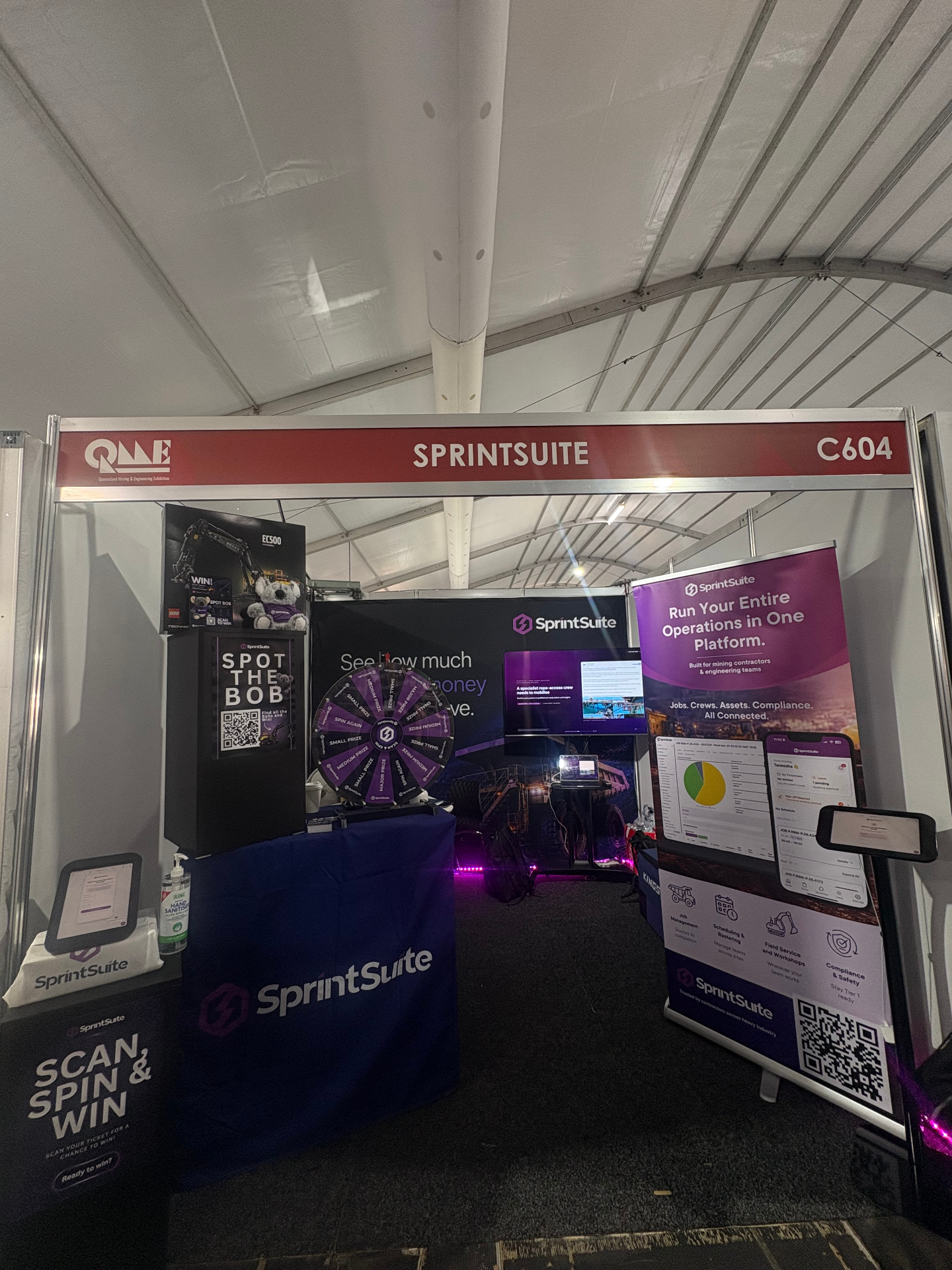 SprintSuite Stand C604 at QME 2026