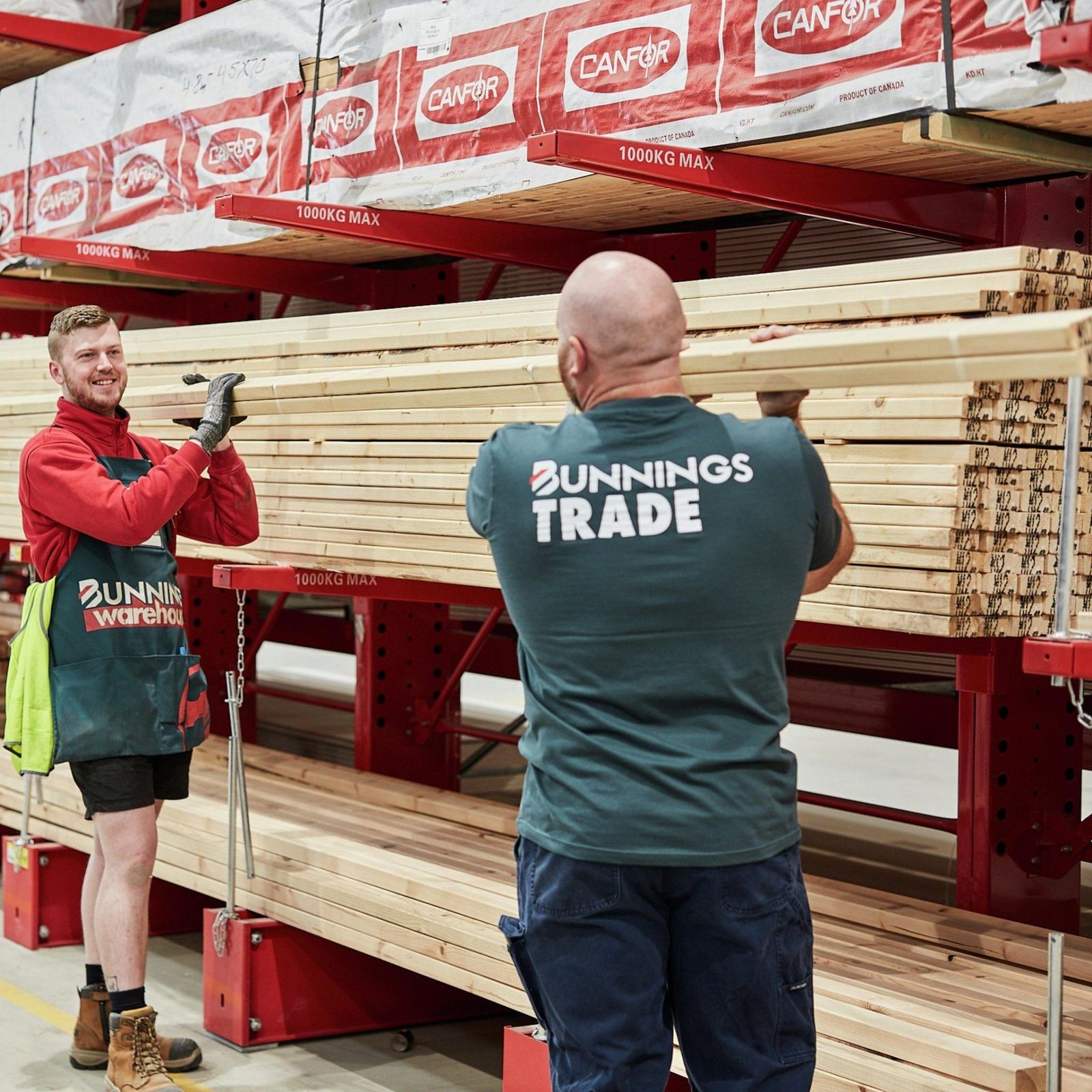 Bunnings Trade workers