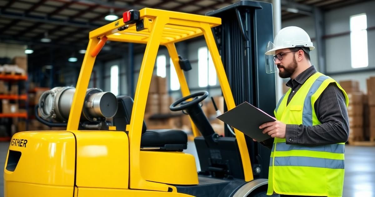 What Should Be Included In A Forklift Pre-Start Checklist?