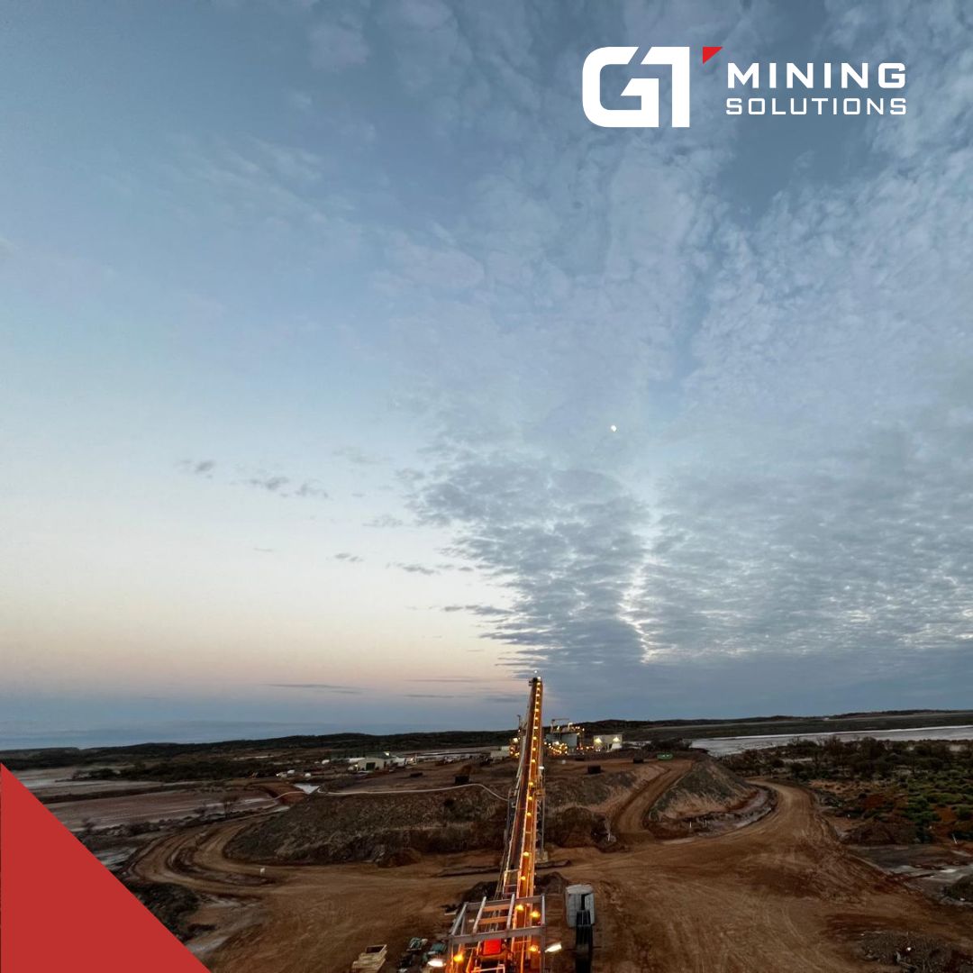 Drilling and mining equipment operating on a remote site