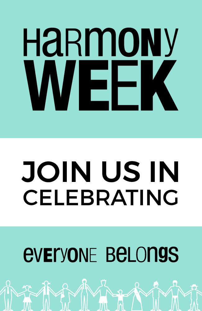 Harmony Week - Join us in celebrating, everyone belongs