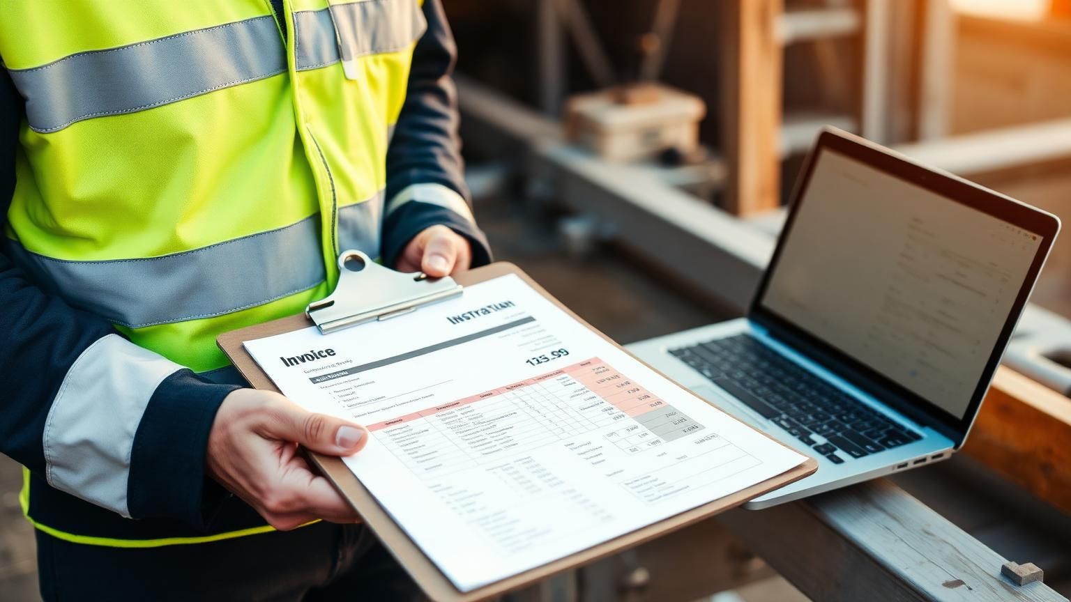 How to Create a Job Invoice for Contractor Work
