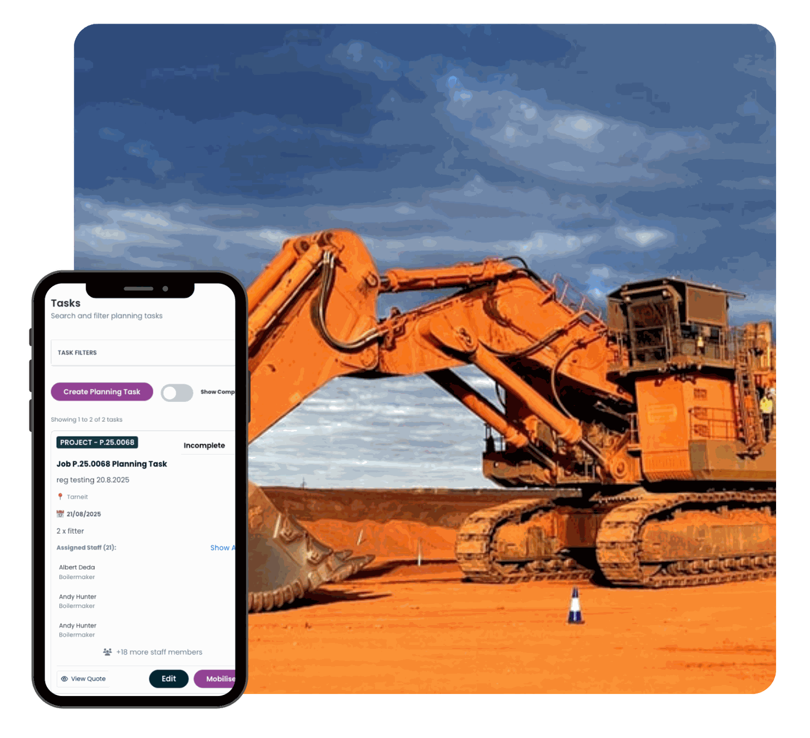 Field Service App for Pilbara mining teams