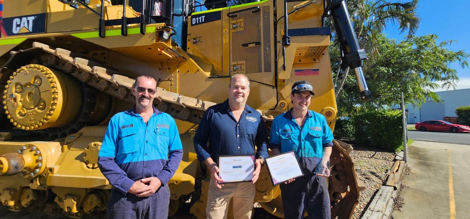 Bowen Basin Apprentice of the Year award winner with the SprintSuite team